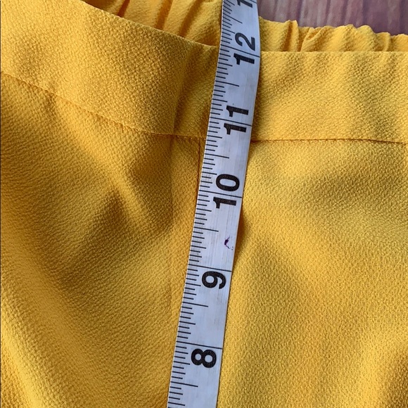 LUXXEL Yellow 2 Piece Halter Top High Waist Pants - Picture 13 of 16